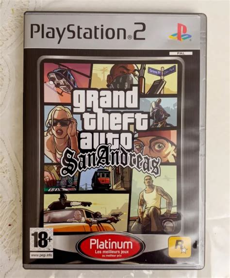 Grand Theft Auto San Andreas Gta Playstation 2 Ps2 Pal Complete 2921 Picclick