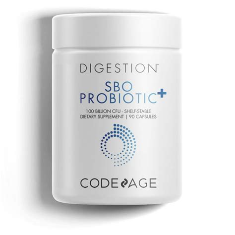 Codeage Sbo Probiotics 100 Billion Cfu Soil Based Organisms Prebiotic