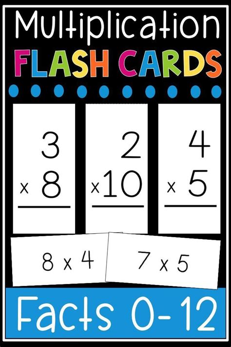 Print Out Math Flash Cards