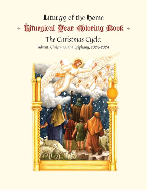 The Illustrated Liturgical Year Coloring Book Sophia Institute Press