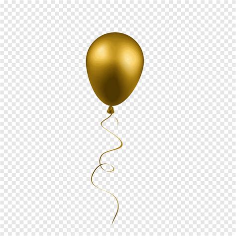 Gold Balloon Balloon Gold Balloon Png Pngegg