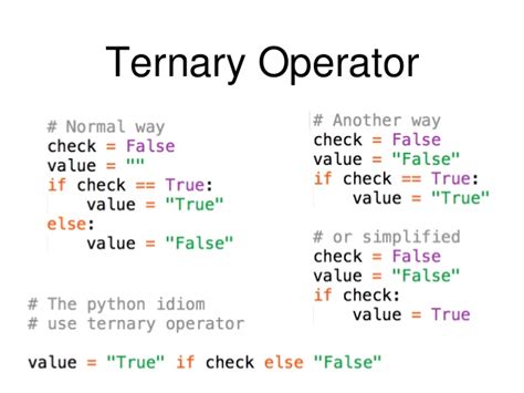 How Can The Ternary Operators Be Used In Python I2tutorials
