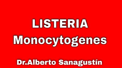 Listeria Monocytogenes Microbiología Youtube