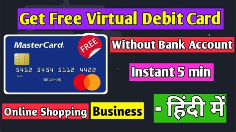 On that page, select the create account button located below the log in button. Get Free Virtual Debit Card without Bank account for ...