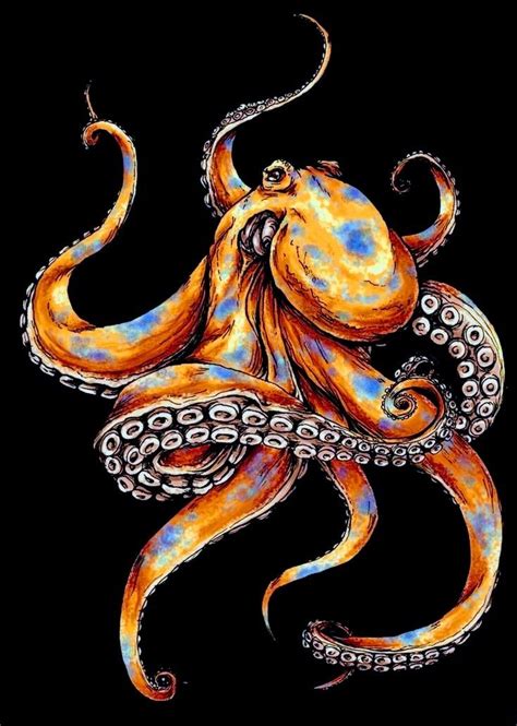 Colorful Octopus Artwork