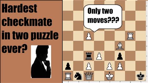Svačina Papírnictví Rendezvous Hardest Chess Puzzle Mate In 1 Hrát Si S