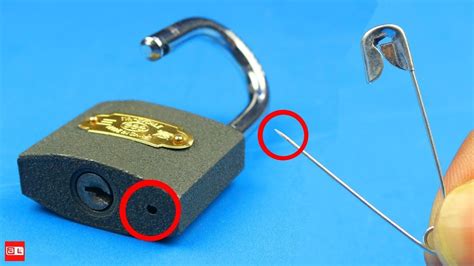Locks can also be opened by drilling or by using a bump key or bolt cutters or a hydraulic jack, depending on the lock type. 3 Ways to Open a Lock 🔴 NEW | Lock, Personalized items, Home diy