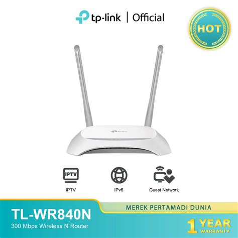 Jual Tp Link Router Tl Wr840n 300mbps Wireless N Router 2 Antenna Wifi