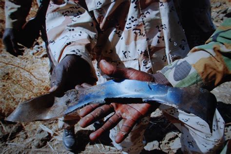 Shrapnel From Barrel Bombs Dropped By Antonovs Can Cut A Person In Half