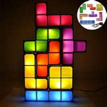 Lay rounds of tetris in this classic tetris game. TETRIS PUZZEL BLOKKEN LAMP - Americanshop