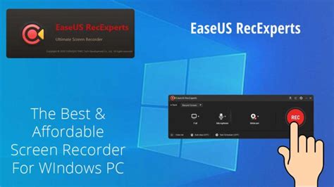 Best Paid Screen Recorder For Pc Easeus Recexperts