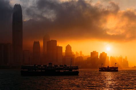 Wallpaper Sunlight Landscape Boat Sunset Sea City Apartments