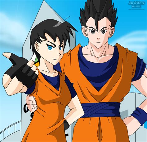 Gohan, goten, and goku then give each other a fist bump as the victory screen appears. DBZ WALLPAPERS: Adult Gohan