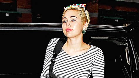 Miley Cyrus Goes Topless To New York Fashion Week After Party