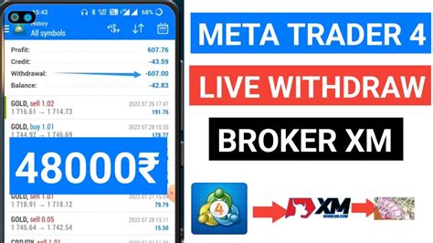 Live Withdraw Proof 607 Meta Trader 4 Broker Xm Global Full Process In