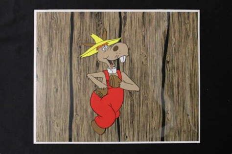 Hee Haw Production Cel Drawing Animation Lot Donkey Coa Jb1252