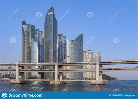 Cityscape With Skyscrapers Of Marine City In Haeundae District And