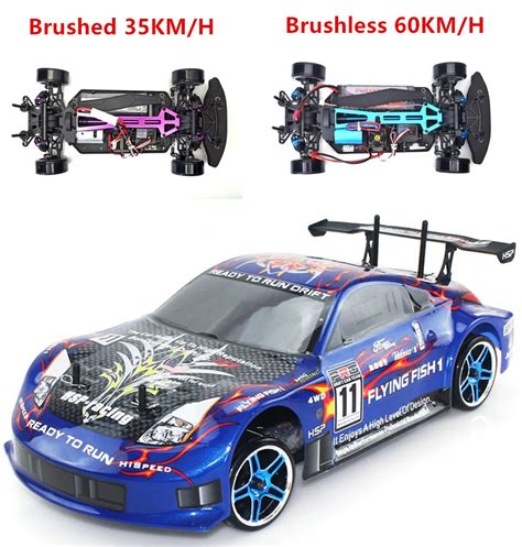 Hsp Rc Car 110 Electric Power 4wd On Road Rc Drift Car Brushless