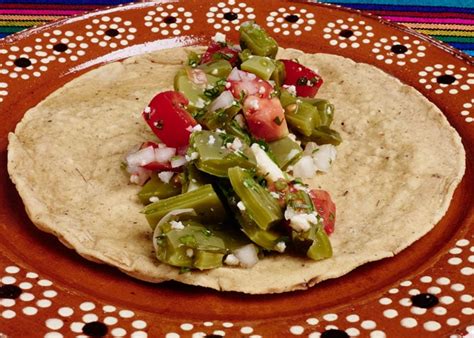 We pride ourselves in the quality. Cactus Salad - Nopal Salad