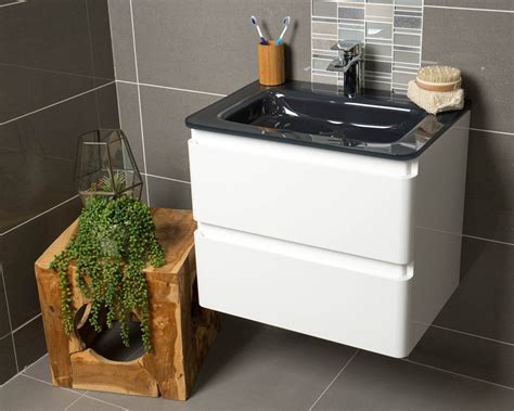 Buy The Bath People Newbold Wall Hung Ed Bathroom Furniture White Gloss