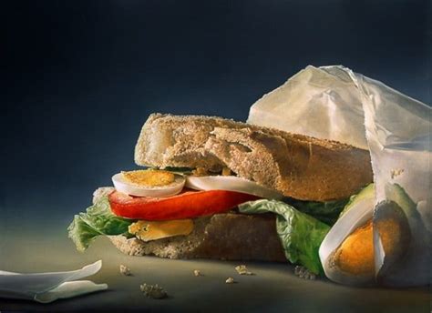 Super Hyperrealistic Food Paintings By Tjalf Sparnaay Freeyork