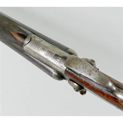 German Exposed Hammer Sxs Shotgun