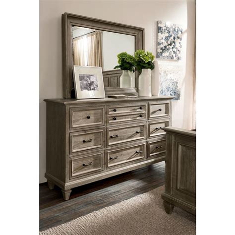 Lets talk about the most popular cheap bedroom dresser sets. Harrison Dresser and Mirror - Gray in 2020 | Value city ...