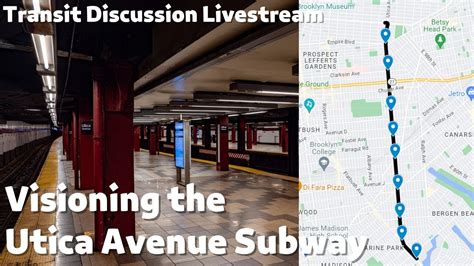 Visioning The Utica Avenue Subwaytransit Discussion Livestream Youtube