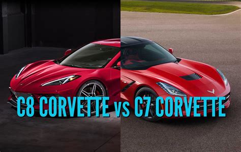 2020 Corvette Vs 2014 2019 C8 Vs C7 Differences Compared Side By Side