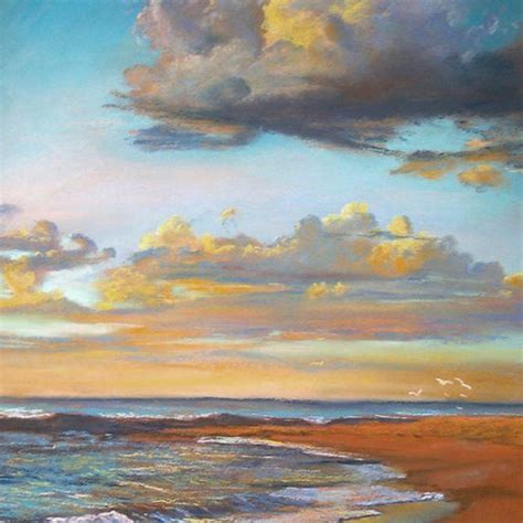 Robinson Lynda Marengo Sunrise Sunrise Art Pastel Art Painting