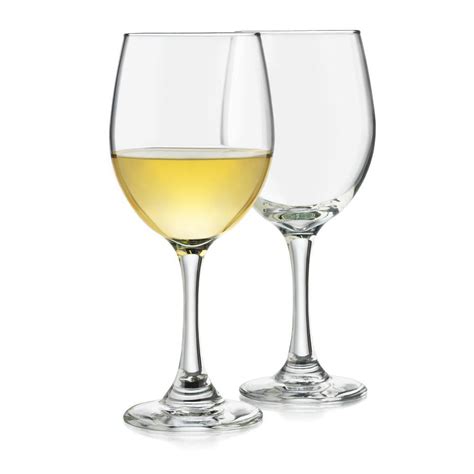 Libbey Classic 4 Piece White Wine Glass Set 3011s4b The Home Depot