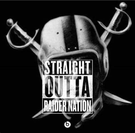 Raider Nation Straight Outta Raiders