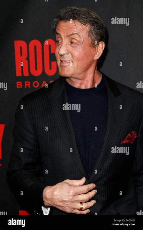 Actor Sylvester Stallone Attends The Rocky Broadway Opening Night