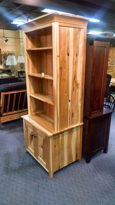 Buy Custom Made Hidden Gun Cabinet Bookcase, made to order from Walnut