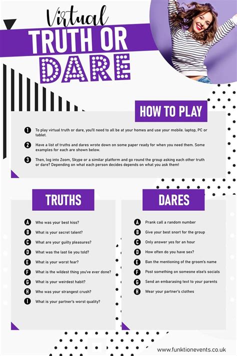Examples Of Truth Or Dare Questions Truth Or Dare Faq