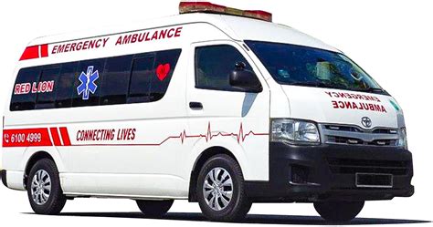 Red lions landing in the heartlands for the first time. Red Lion Emergency Ambulance
