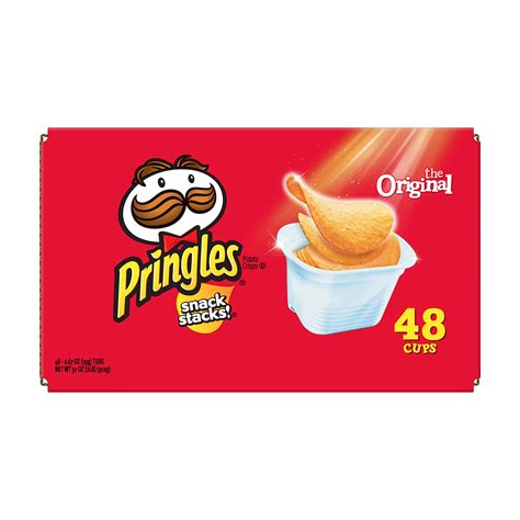 Pringles Original Snack Stacks 3216 Ounce 48 Count Buy Online In