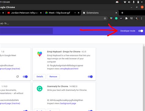Screenshots & video of google meet pc. Google Meet Auto Leave Extension