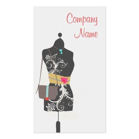 15% off with code zazpartyplan. Women's Fashion Boutique Business Card | Zazzle