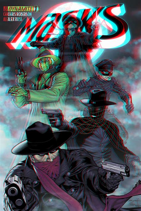 Masks In 3d Anaglyph By Xmancyclops On Deviantart 3d Photo Photo Art