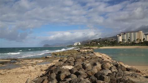 Beautiful Ocean Landscape In Ko Olina Hawaii Image Free Stock Photo