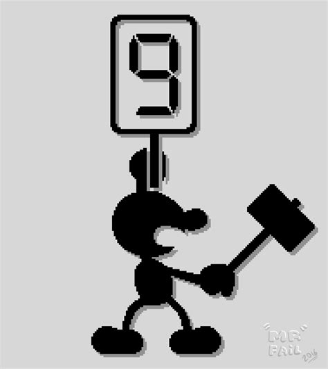 Mr Game And Watch 9 By Mrf41l On Deviantart