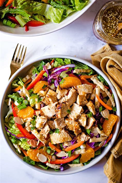 Easy Asian Sesame Salad With Chicken Life Love And Good Food
