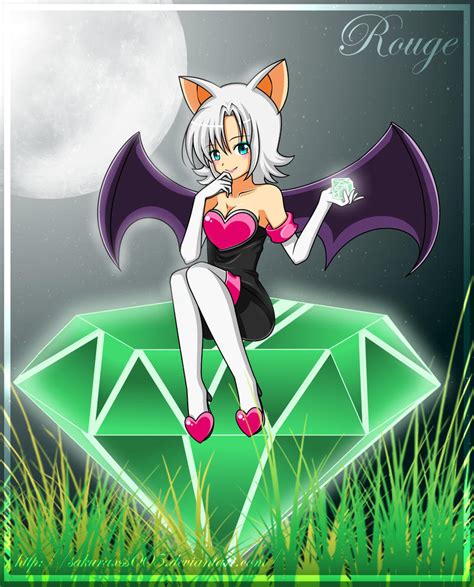 Rouge The Bat Human Form By Sakuraxss005 On Deviantart