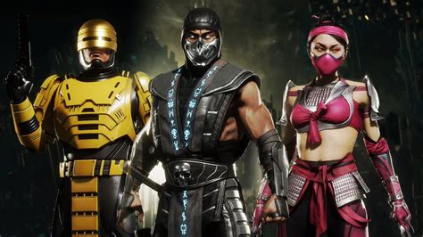 all character skins and outfits updated mortal kombat 11 customizations youtube