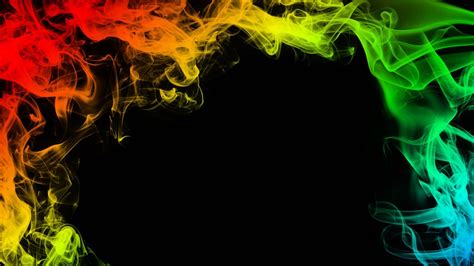 Download Wallpaper 1366x768 Smoke Colorful Colored Smoke