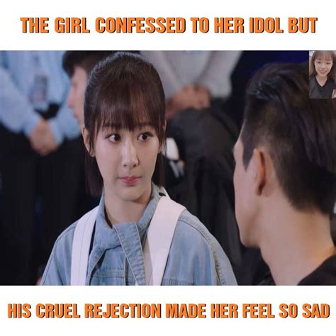 the girl confessed to her idol but his cruel rejection made her fell so sad ep 5 the girl