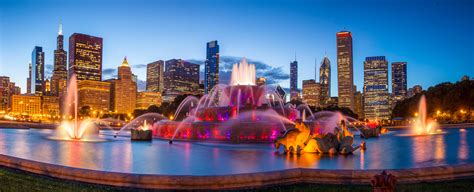 Chicago City Waterfall 8k Hd World 4k Wallpapers Images