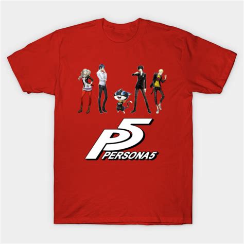 Persona 5 Persona T Shirt Teepublic