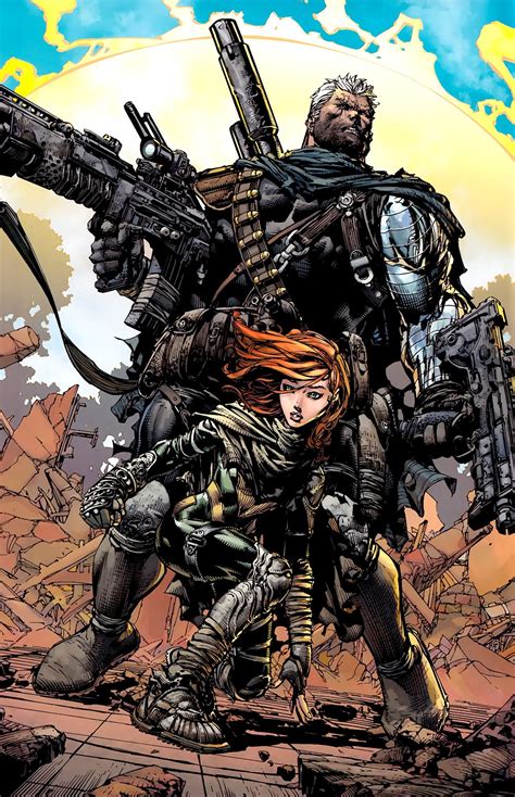 Cable And Hope In X Men Second Coming 1 Art By David Finch Matt